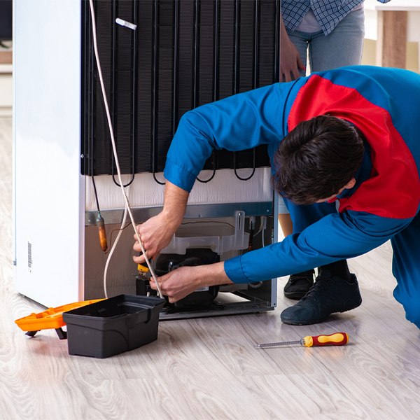 how long does it usually take to repair a refrigerator in Distant PA