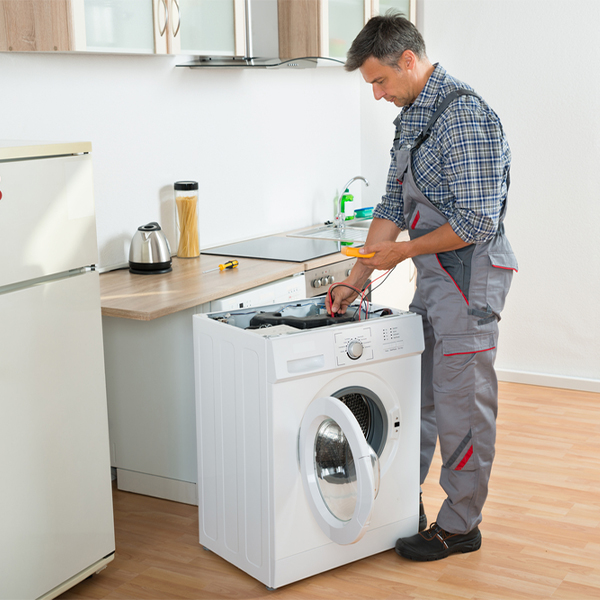 can you walk me through the steps of troubleshooting my washer issue in Distant PA